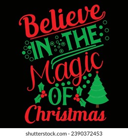 Merry Christmas T-shirt Reindeer Christmas T-Shirt Elf outfit Elf Costume Xmas Family Holiday Gift Santa Claus Christmas Red Tree
