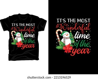 Merry Christmas T-Shirt Vector Design, Santa Claus Merry Christmas tee, Christmas Shirt for Man and Women ,Christmas Family  Shirts