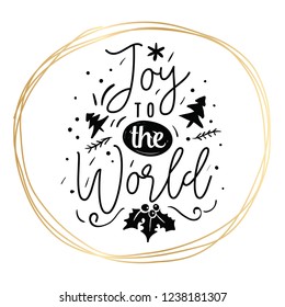 Merry Christmas typography.