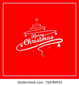 Merry Christmas Typography background, Merry christmas background,Typography,Merry christmas