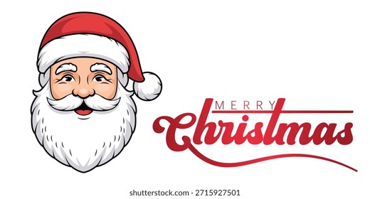 Concepto de tipografía de Navidades alegres | Ilustración de Arte vectorial de tipografía de Navidades alegres