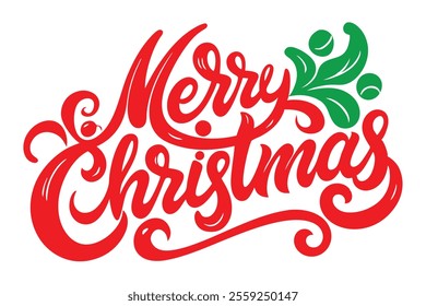 Merry Christmas Typography: Festive Fonts, Holiday Lettering, and Calligraphy Designs