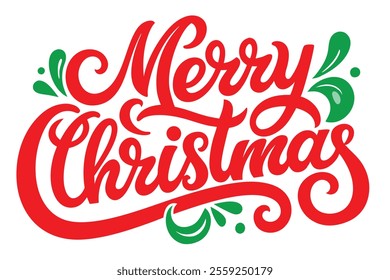 Merry Christmas Typography: Festive Fonts, Holiday Lettering, and Calligraphy Designs