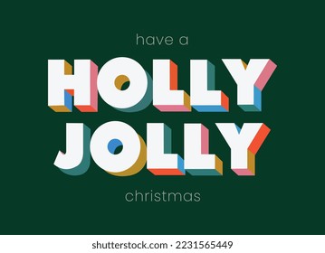 Merry Christmas, typography poster, vector, greeting card, social media post, banner, poster, flyer, decoration card, invitation card, Merry Christmas typography, holiday wish card