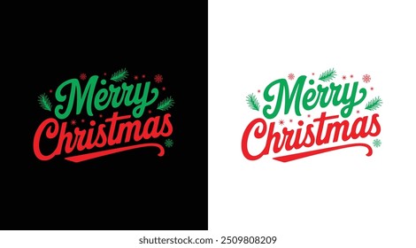 alegre design de t-shirt de tipografia de Natal para os amantes de Natal