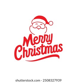 Merry Christmas typography , vector art illustration work