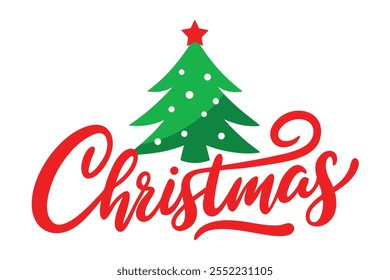 Merry Christmas Typography Vector Designs - Festive Holiday Graphics