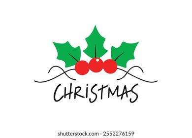 Merry Christmas Typography Vector Designs - Festive Holiday Graphics