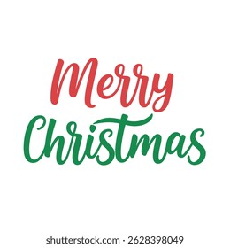    Feliz Ilustración vectorial de tipografía de Navidades.

