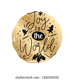 Merry Christmas. Typography. Vector logo, text design. Greeting card.
