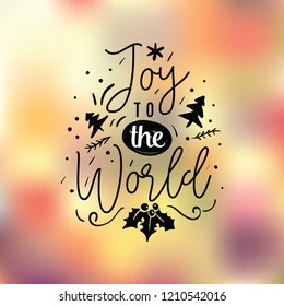 Merry Christmas. Typography. Vector logo, text design. Greeting card.