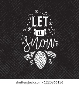 Merry Christmas. Typography. Vector logo, text design. Greeting card.
