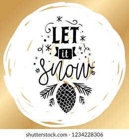 Merry Christmas. Typography. Vector logo, text design. Greeting card.