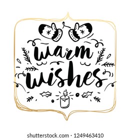 Merry Christmas. Typography. Vector logo, text design. Greeting card.