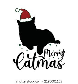 Merry Christmas typography vector Tshirt designs for Christmas holiday of USA will be held on December 25. Vector Santa silhouette, Vector deer. Christmas dog, wine beer lover design. Merry Christmas