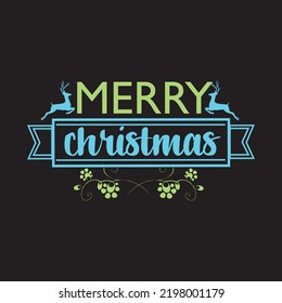 Merry Christmas typography vector Tshirt designs for Christmas holiday of USA will be held on December 25. Vector Santa silhouette, Vector deer. Christmas dog, wine beer lover design. Merry Christmas