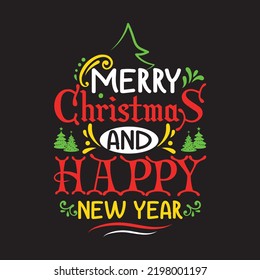 Merry Christmas typography vector Tshirt designs for Christmas holiday of USA will be held on December 25. Vector Santa silhouette, Vector deer. Christmas dog, wine beer lover design. Merry Christmas