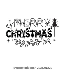 Merry Christmas typography vector Tshirt designs for Christmas holiday of USA will be held on December 25. Vector Santa silhouette, Vector deer. Christmas dog, wine beer lover design. Merry Christmas