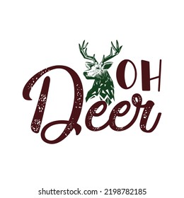 Merry Christmas typography vector Tshirt designs for Christmas holiday of USA will be held on December 25. Vector Santa silhouette, Vector deer. Christmas dog, wine beer lover design. Merry Christmas