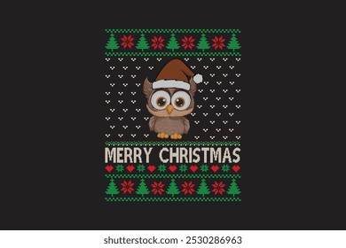  Merry Christmas, Ugly Christmas t-shirt sweater Pattern design