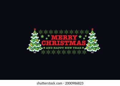 Merry Christmas update logo design