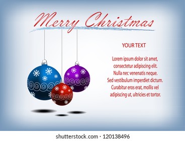 Merry Christmas - vector