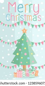 Merry christmas vector