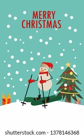 merry christmas vector