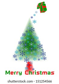Merry Christmas vector.