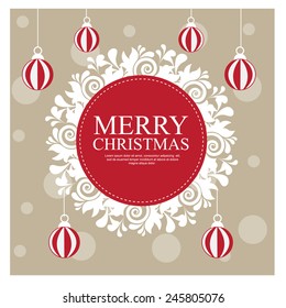 Merry Christmas. vector