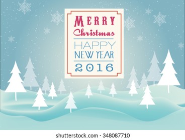 Merry Christmas. Vector