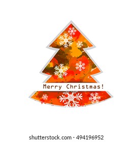 Merry Christmas. Vector