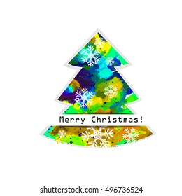 Merry Christmas. Vector