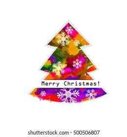 Merry Christmas. Vector