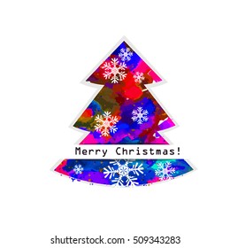 Merry Christmas. Vector