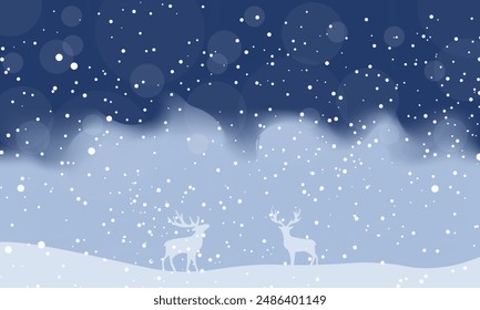 Merry Christmas vector. Abstract Christmas Background. Christmas background with winter vibe.