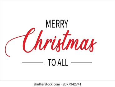 Frohe Weihnachtsvectorart Design handgezeichnet