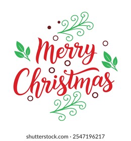 Merry Christmas Vector Art illustration
