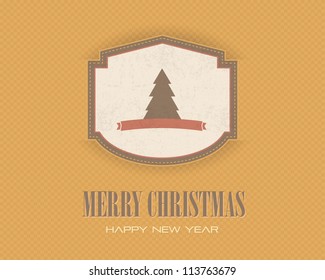 Merry Christmas Vector Background