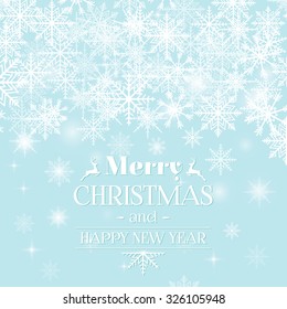 Merry Christmas vector background