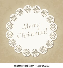 Merry Christmas - vector background/illustration