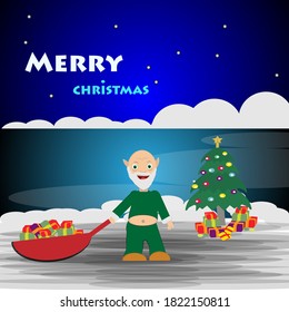 Merry Christmas, vector based eps 10 file type