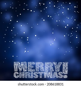 Merry Christmas vector design