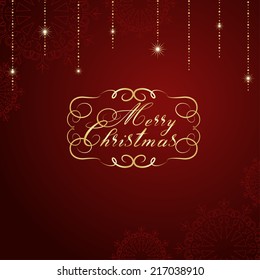 Merry Christmas vector design