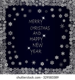 Merry christmas vector design 