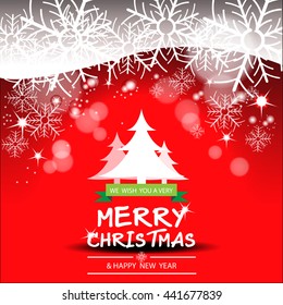Merry Christmas vector design