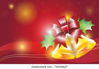 Merry Christmas vector design idea image for celebration