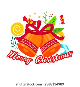 Merry Christmas Vector Design. Spread the joy with this festive Merry Christmas vector design