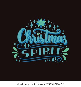 Merry Christmas vector design template 