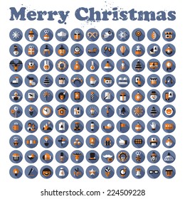 Merry Christmas. Vector format